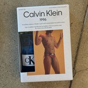 CALVIN KLEIN COTTON BRIEF THREE PACK SIZE XL